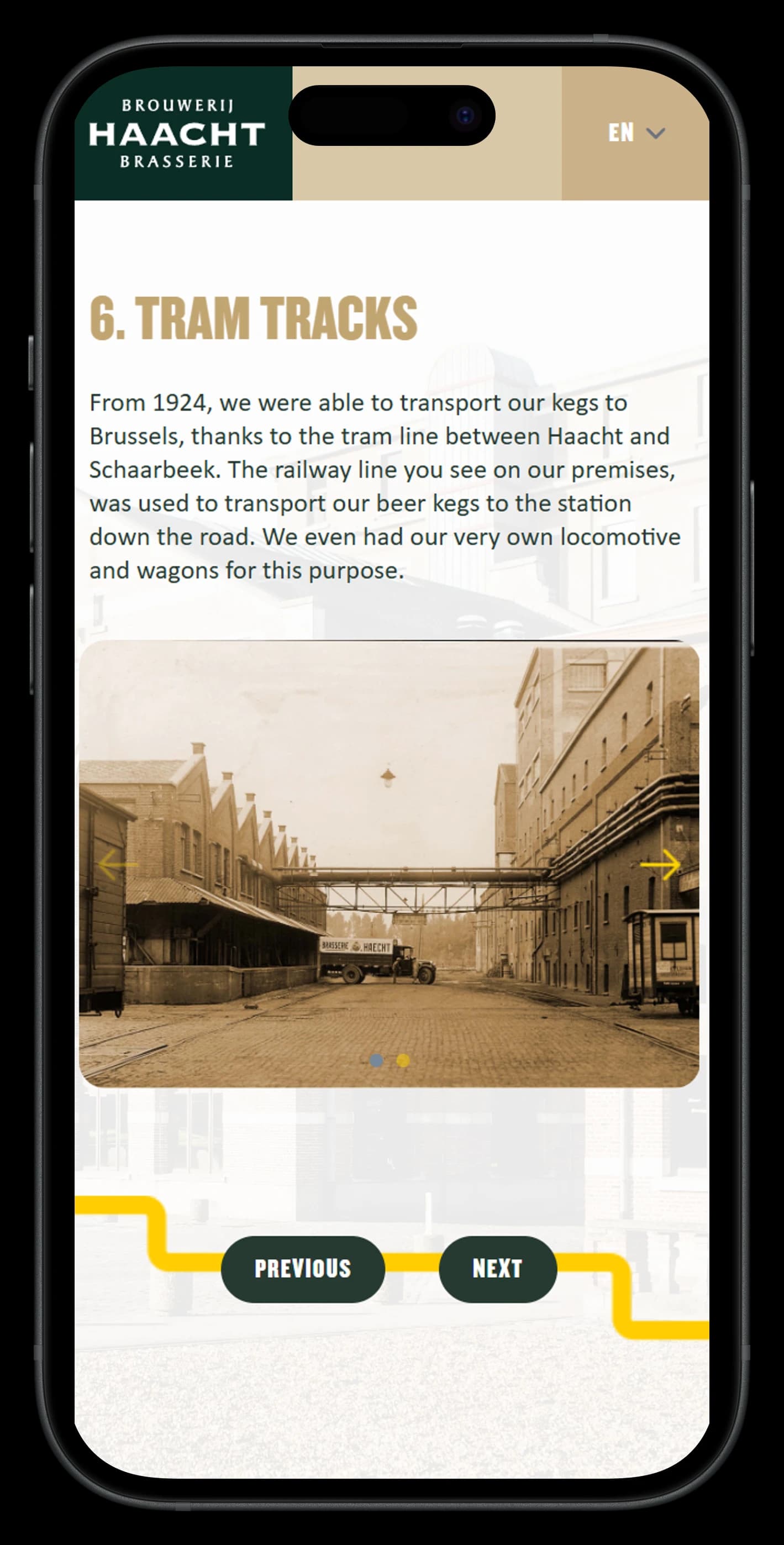 Haacht Mobile Web App